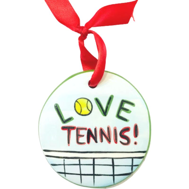 Tennis Ornament